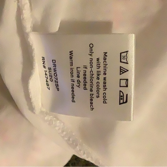 NWOT Draper James Plus Size Size 1 X Pink Flower Print Midi Dress - Picture 7 of 13